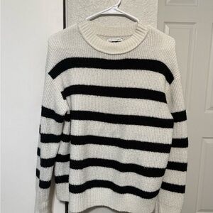 American Eagle Outfitters Striped Crew Neck Sweater